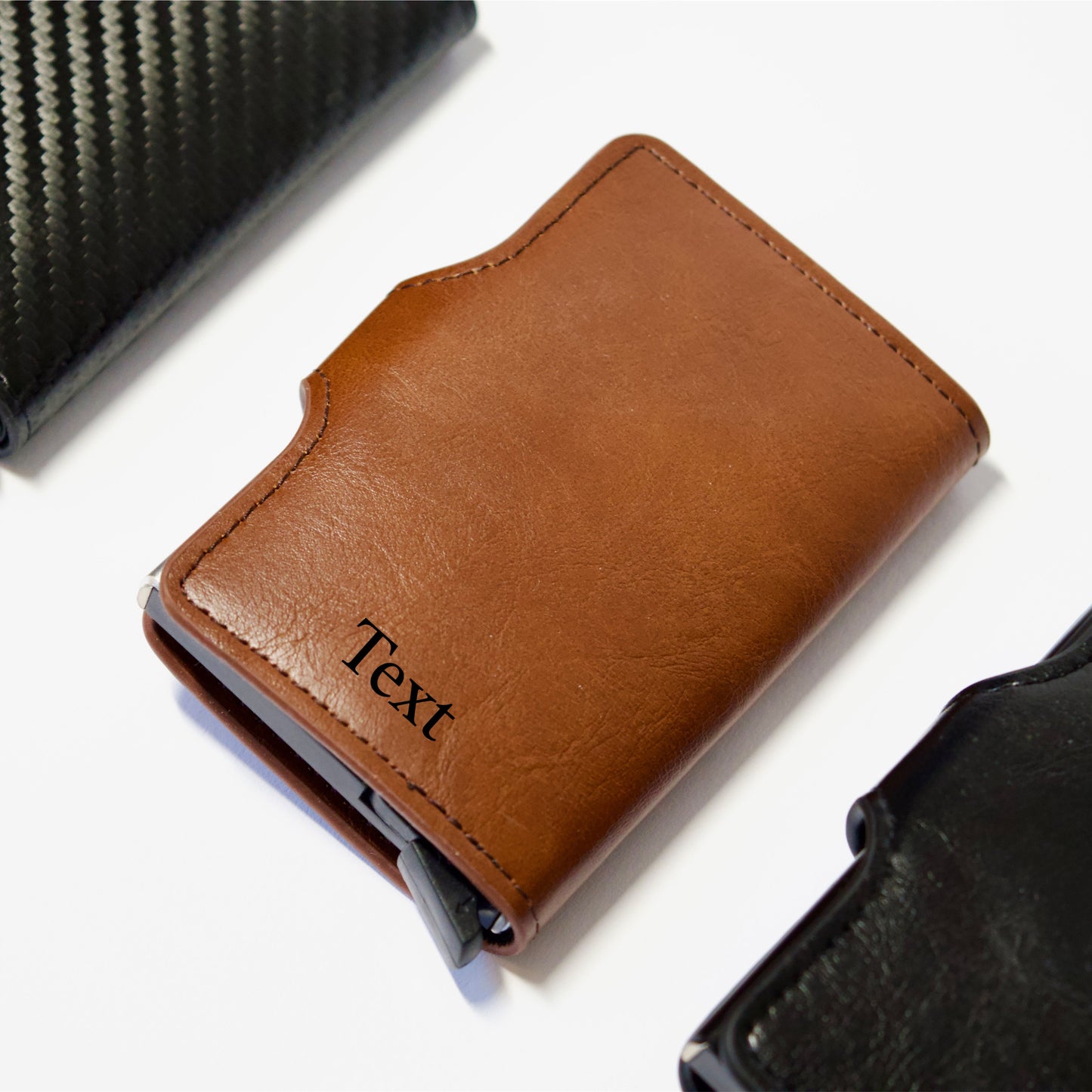 Custom Premium Leather SwiftPull Wallet