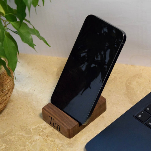 Classic Wooden Phone Stand