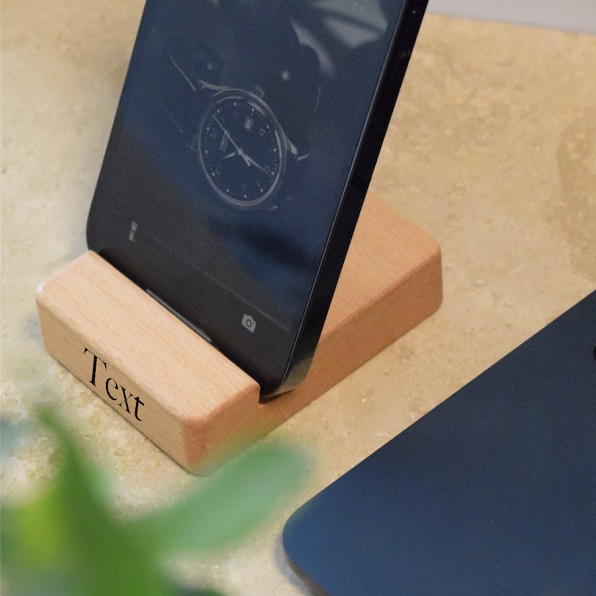 Classic Wooden Phone Stand