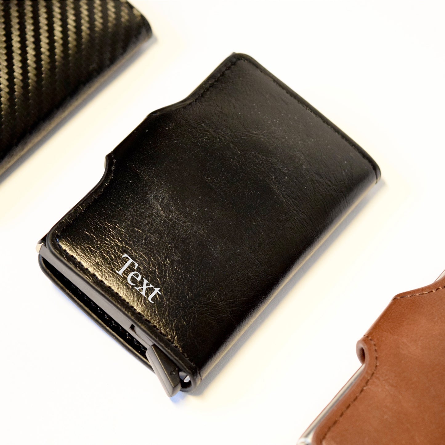 Custom Premium Leather SwiftPull Wallet
