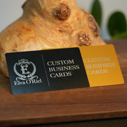【 10 pieces 】Custom Metal Business Cards