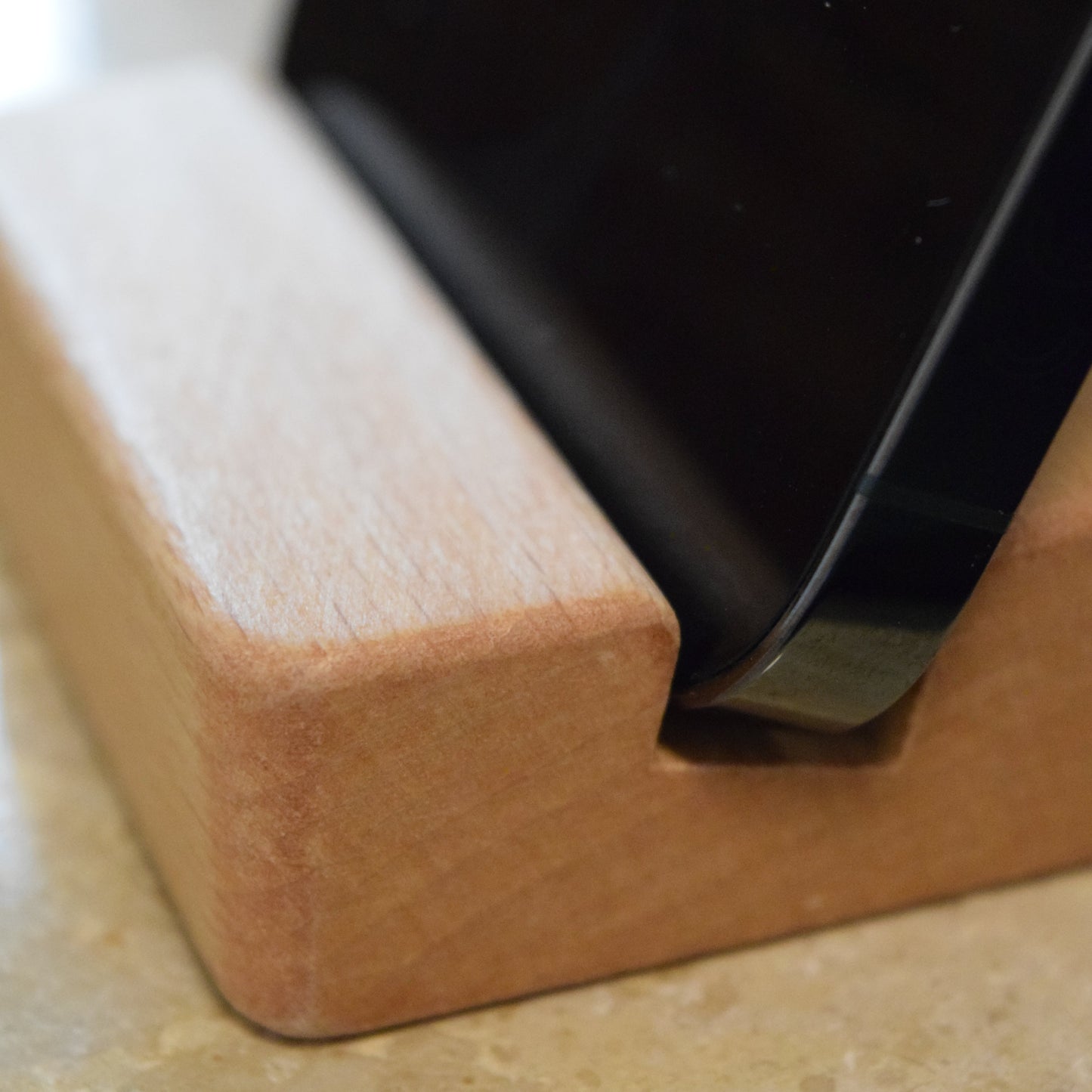 Classic Wooden Phone Stand