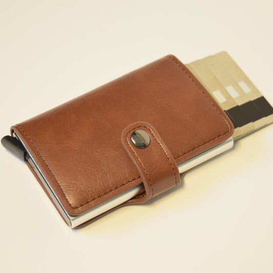 Custom Premium Leather SwiftPull Wallet