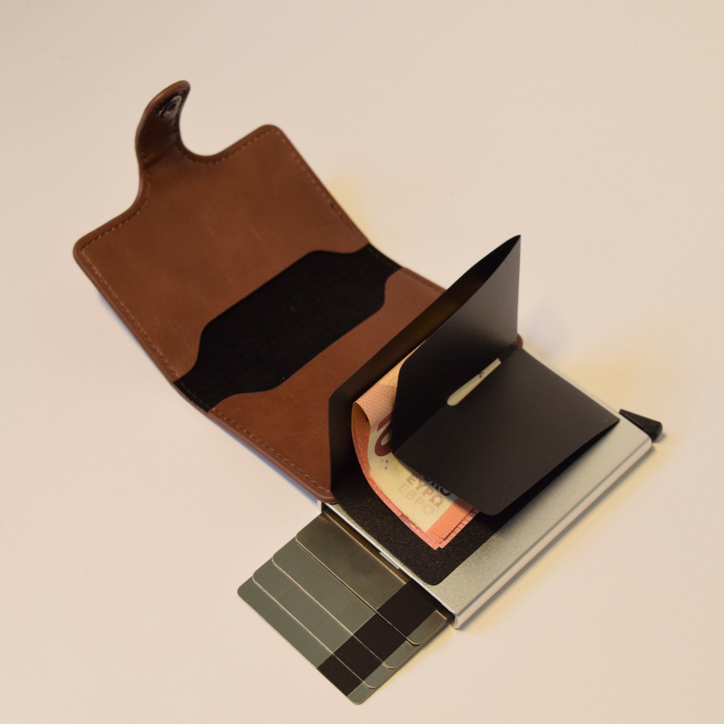 Custom Premium Leather SwiftPull Wallet